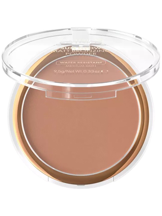 Catrice Sun Glow polvere abbronzante opaca 95 g donna 030 Medium Bronze