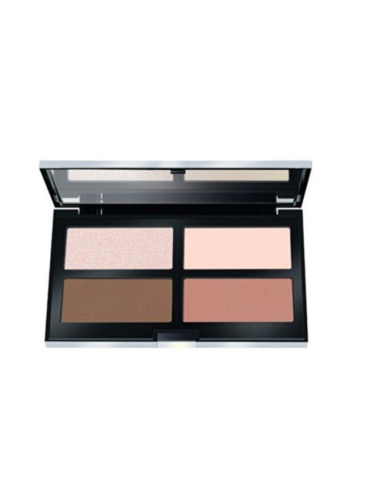 Pupa Contouring Strobing Powder Palette Pronta per AutoContouring Strobing Palette di Polvere 17 5 g Pelle Scura donna