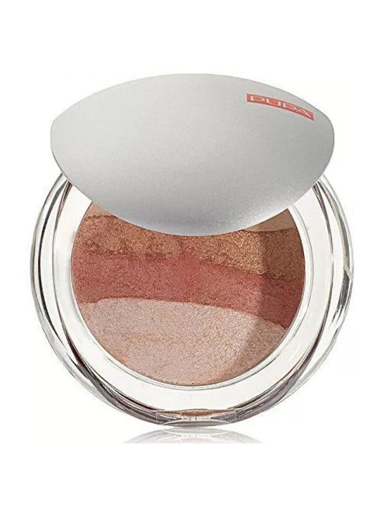 Pupa Luminys Baked All Over Illuminating Blush-Powder donna 9g Numero 01 Stripes Rose