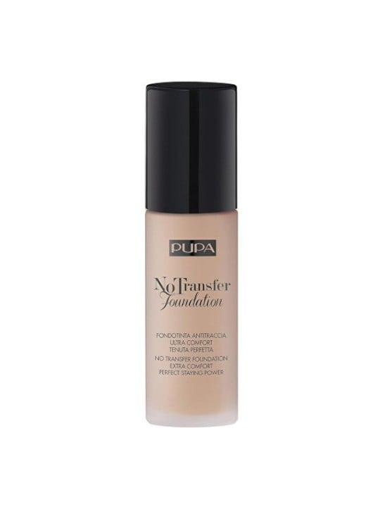 Pupa No Transfer Foundation Extra Comfort SPF 15 - Trucco a lunga durata 30ml donna 300 Natural Silk