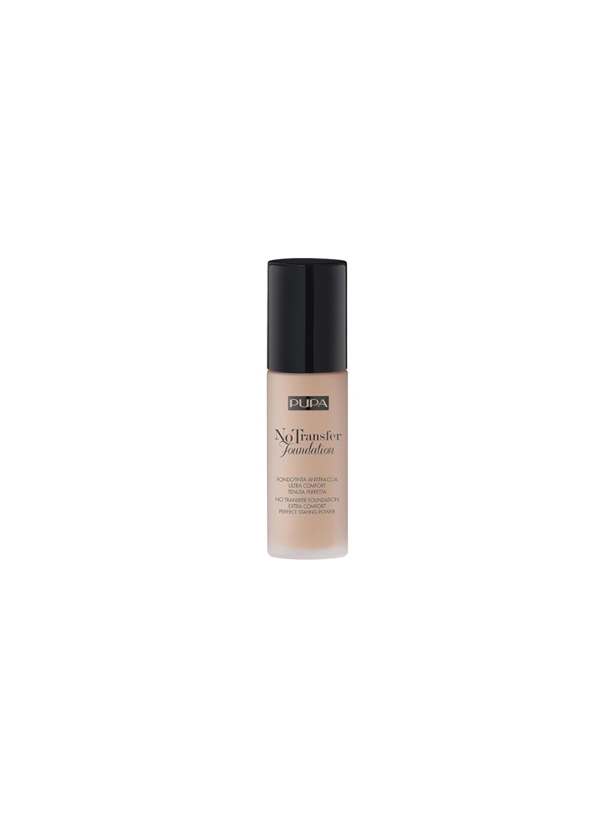 Pupa No Transfer Foundation Extra Comfort SPF 15 - Trucco a lunga durata 30ml donna 300 Natural Silk