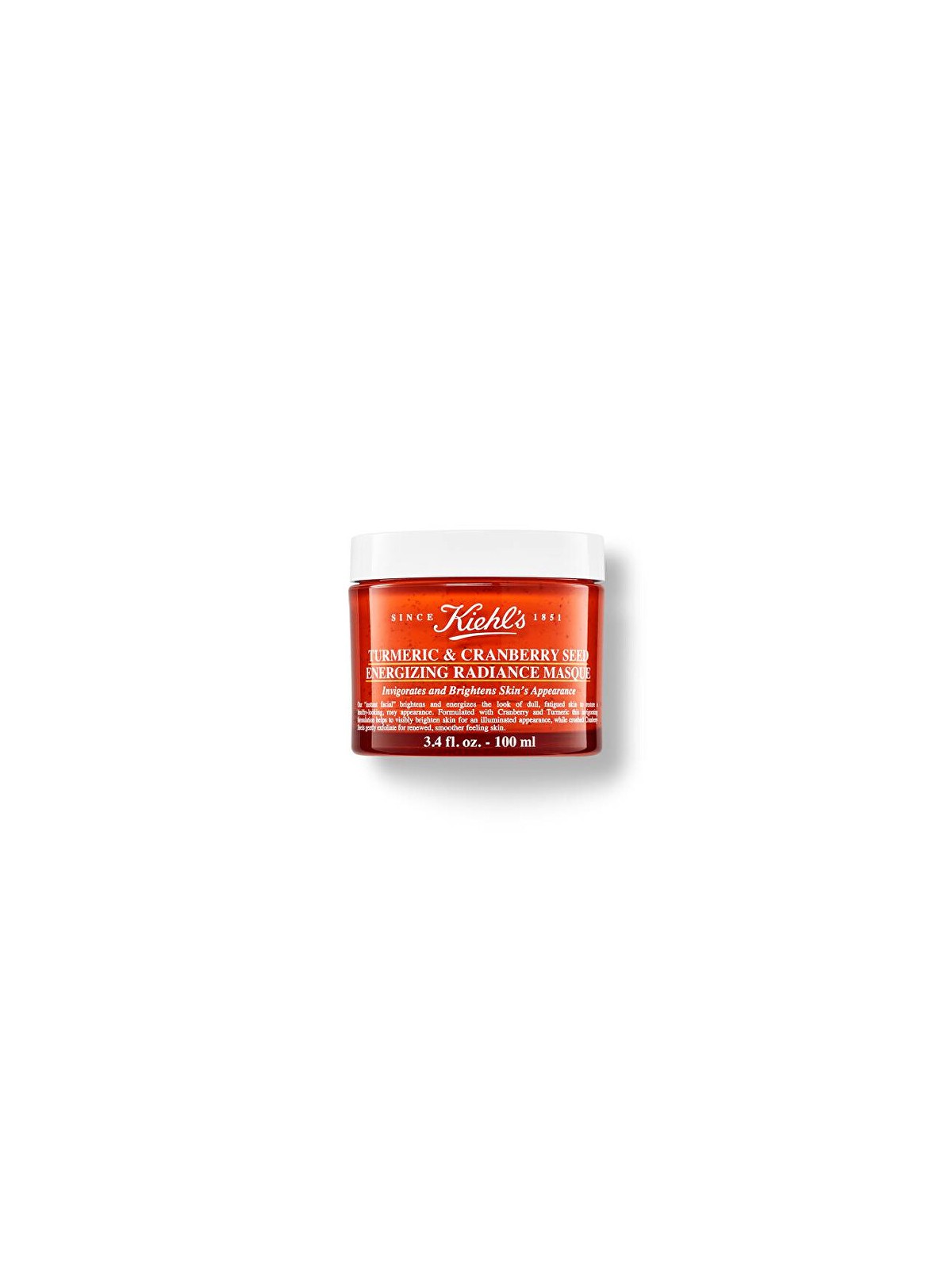 Maschera Kiehl's Turmeric&Cranberry Seed Energiz.Radiance Masque donna 100ml