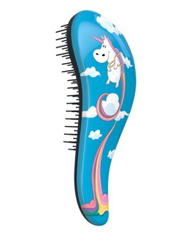 Dtangler Districante The Mini Brush Spazzola per capelli per bambini donna Unicorn Blue