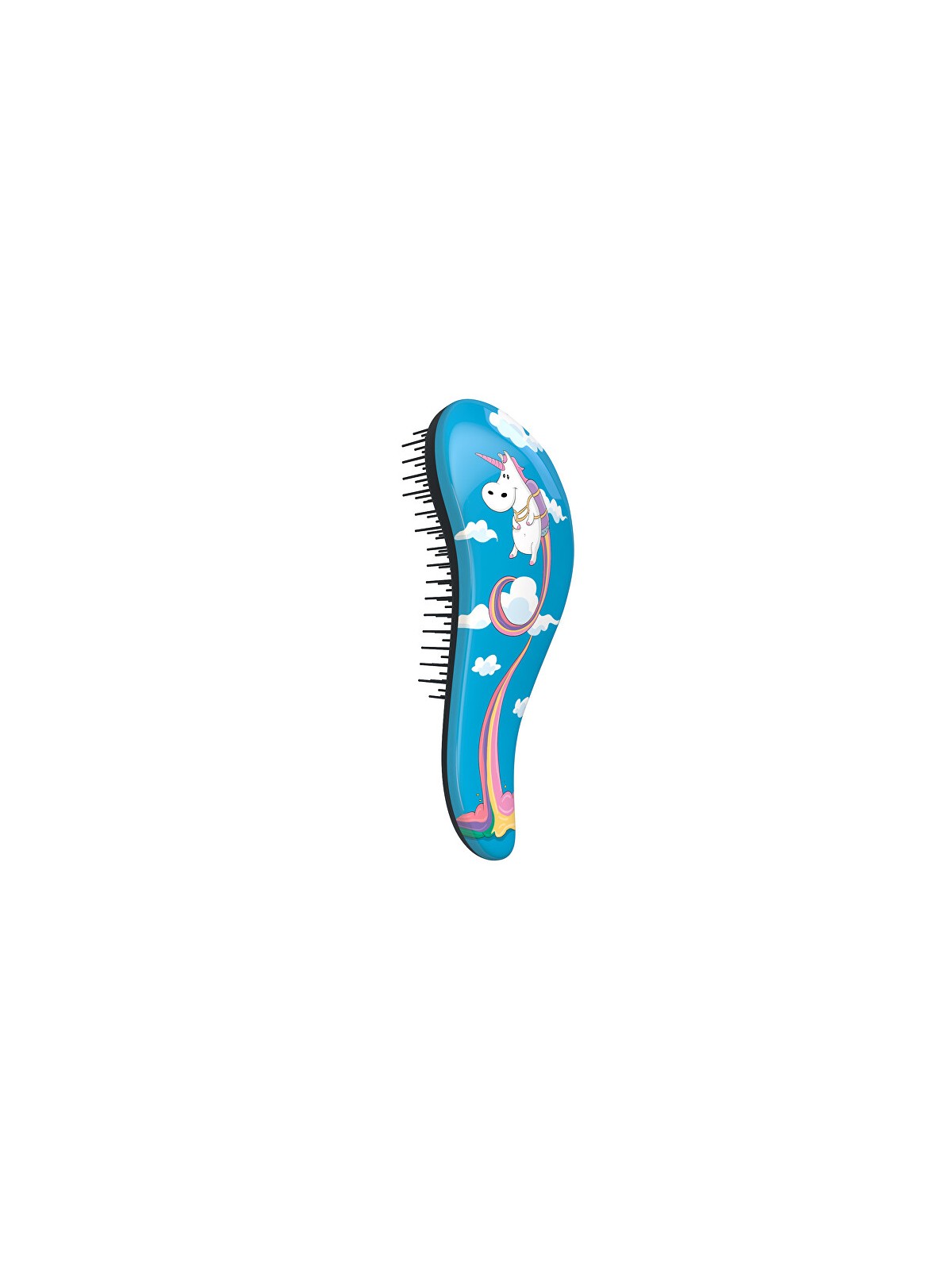 Dtangler Districante The Mini Brush Spazzola per capelli per bambini donna Unicorn Blue