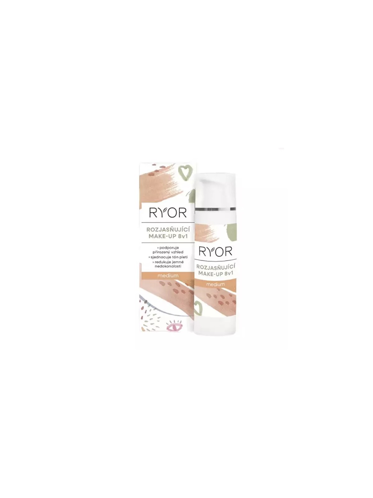 RYOR Care Make-up 8 in 1 Light Unisex