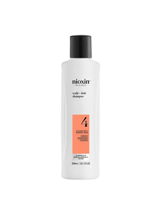 Nioxin SYSTEM 4 - Shampoo - Capelli Tinti e Danneggiati con Trattamento Anti-Indebolente Avanzato 1000ml unisex
