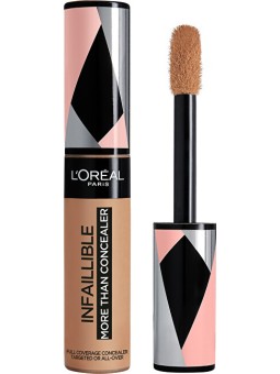 LOrï¿½ï¿½al Infailliable More Than Concealer Correttore correttore completo 11 ml donna 324 Oatmeal