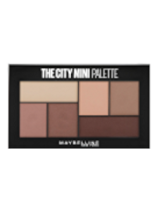 Maybelline La Mini Tavolozza della Citt 6 g donna 480 Matte About Town
