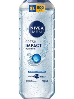 Nivea Gel doccia da uomo Pure Impact uomo 500ml