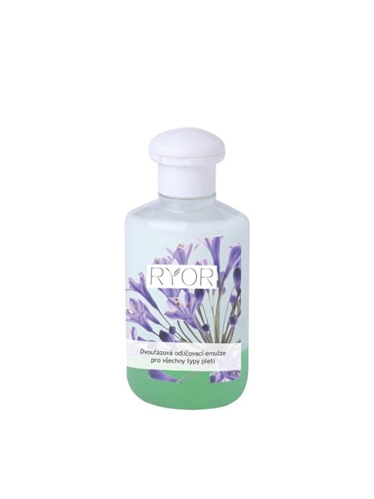 RYOR Detergente e Tonificante Emulsione Struccante Bifasica per Tutti i Tipi di Pelle 300ml Unisex