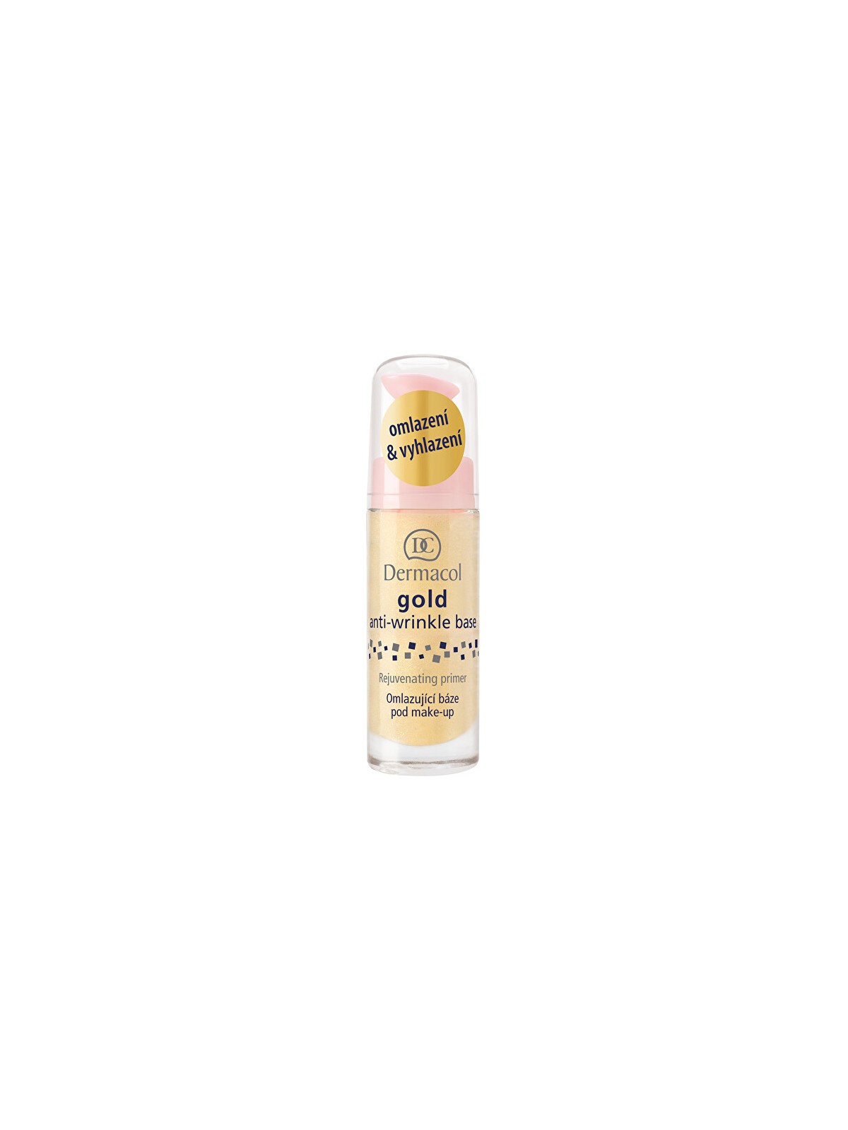 Dermacol Base antirughe dorata Base ringiovanente sotto il trucco con oro donna 20ml