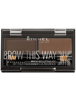 Rimmel London Set Kit per Scolpire le Sopracciglia 2 4 grammi donna