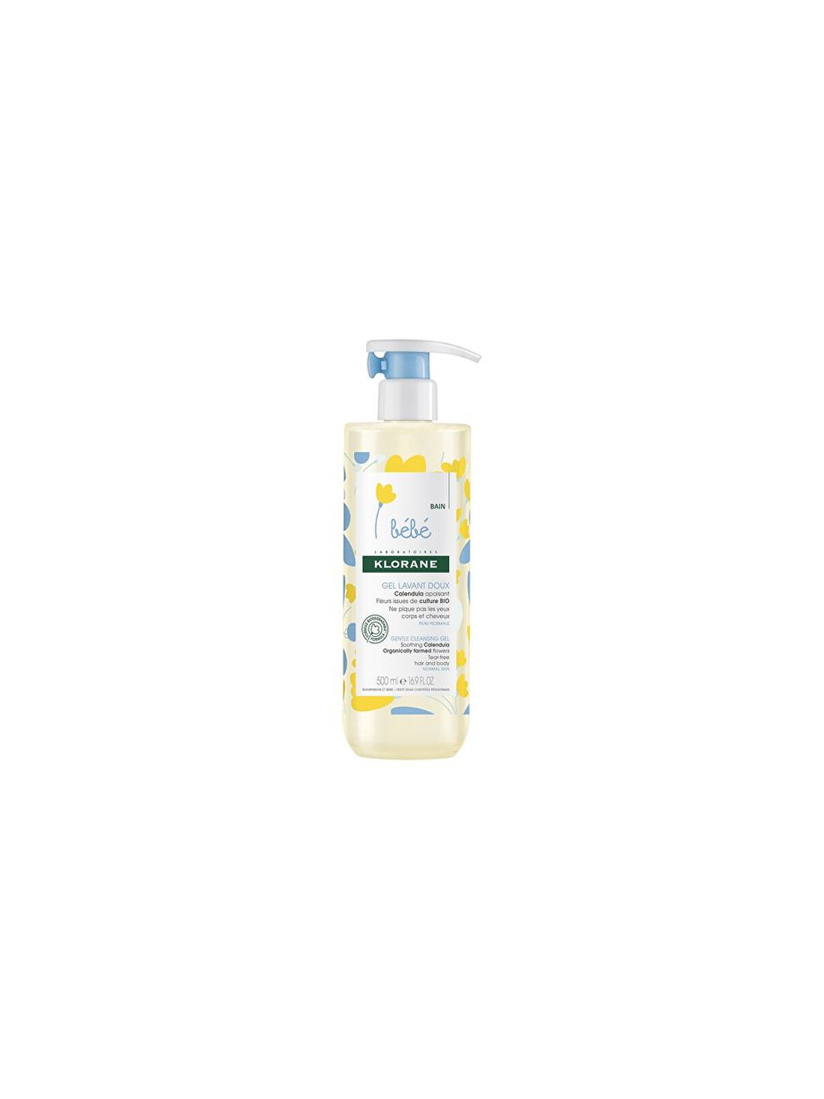 Klorane Bebe Gentle Cleansing Gel - Flowers 500ml