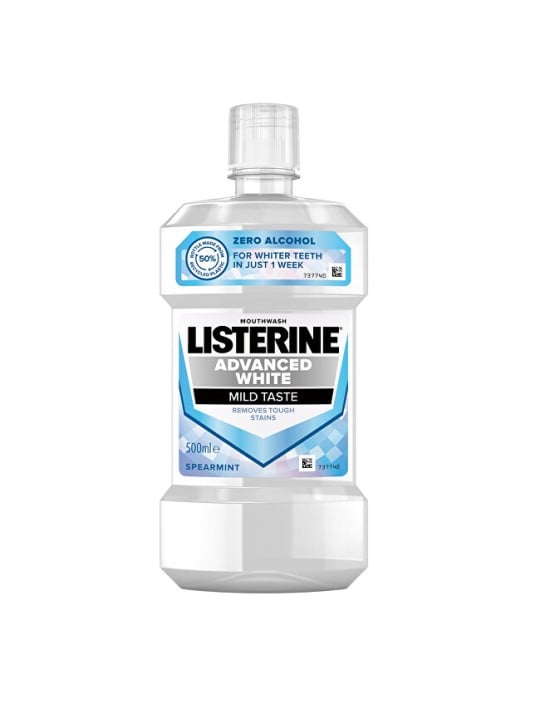 Listerine Advanced White Mouthwash 500ml