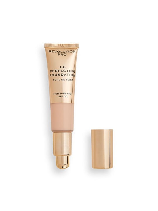 Makeup Revolution PRO CC Perfecting Foundation SPF 30 Trucco multifunzionale 26 ml F5 donna