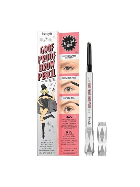 Benefit Goof Proof Brow Pencil 03 Medium Warm Light Brown 0.34g