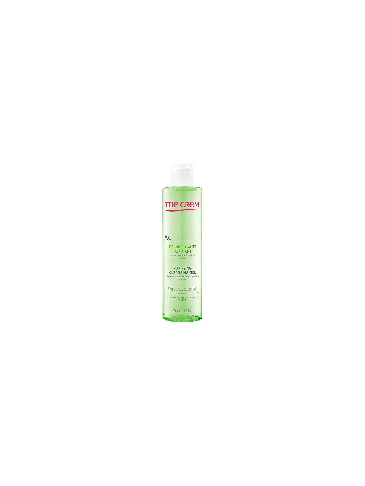 Gel detergente purificante AC Topicrem 400ml