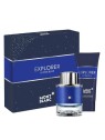Mont Blanc Explorer Ultra Blue Drkov sada Eau de Parfum 60 ml a