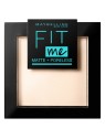 Maybelline Fit Me Polvere opaca e poreless 9 g 105 Natural Ivory