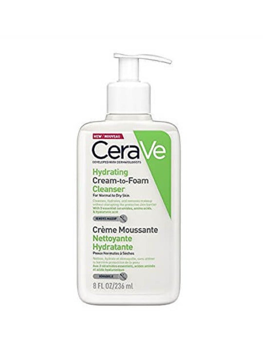 Crema-Schiuma Detergente Idratante CeraVe unisex 236ml per pelle normale e secca