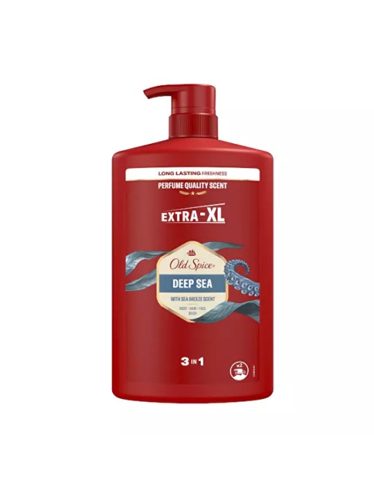 Old Spice Deep Sea - Gel Doccia Uomo 1000ml