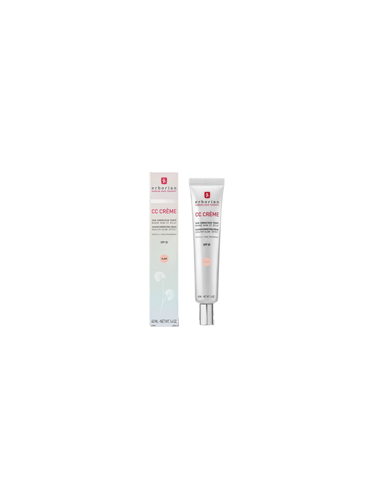 Erborian CC Color-Correcting Cream Healthy Glow Effect SPF 30 - Crema CC protettiva 40ml donna Caramel