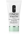 Clinique All About Clean 2-in-1 Detergente Esfoliante Jelly gel detergente viso delicato pulizia profonda 150ml