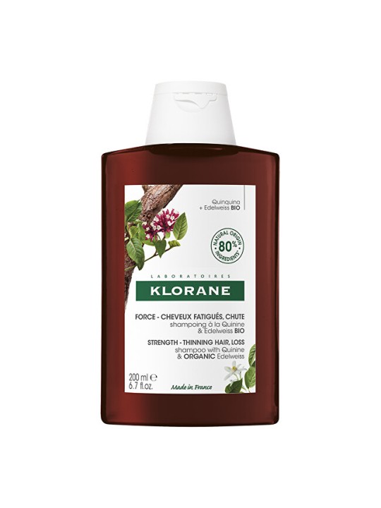 Klorane SHAMPOO QUININA E EDELWEISS BIO anticaduta capelli 200ml