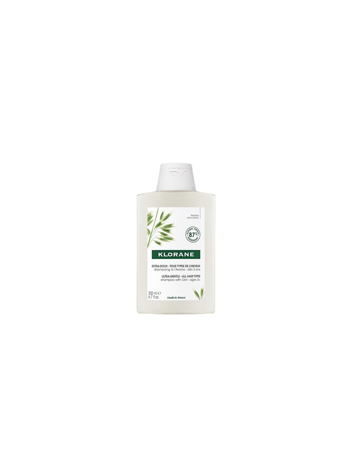 Klorane Ultra-Gentle Shampoo With Oat Milk 200ml