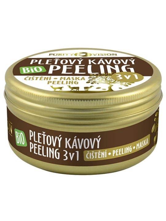 Peeling cutaneo al caffï¿½ï¿½ bio 3 in 1