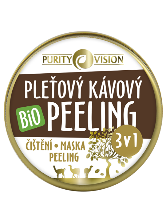 Peeling cutaneo al caffï¿½ï¿½ bio 3 in 1