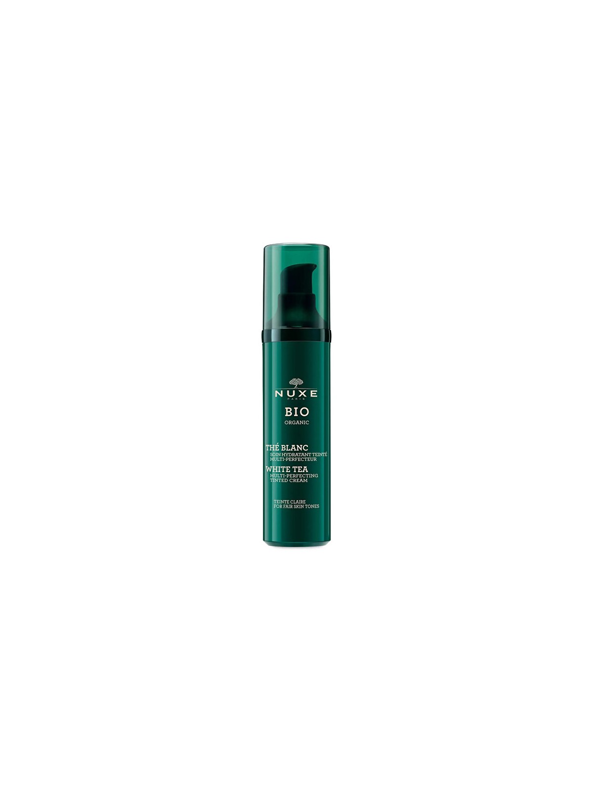 Nuxe Crema Colorata Bio Organic al T Bianco Crema quotidiana per la pelle donna 50ml Claire
