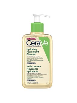 CeraVe Hydrating Foaming Oil Cleanser unisex 473ml For Normal To Very Dry Skin-Fragrance Free