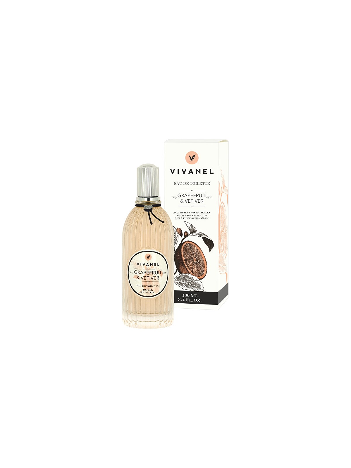 Vivian Gray Eau de Toilette Grapefruit & Vetiver 10ml