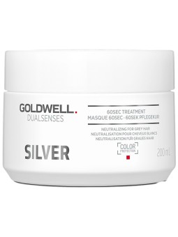 Trattamento Maschera Capelli Biondi e Grigi Goldwell Silver 60sec 200ml