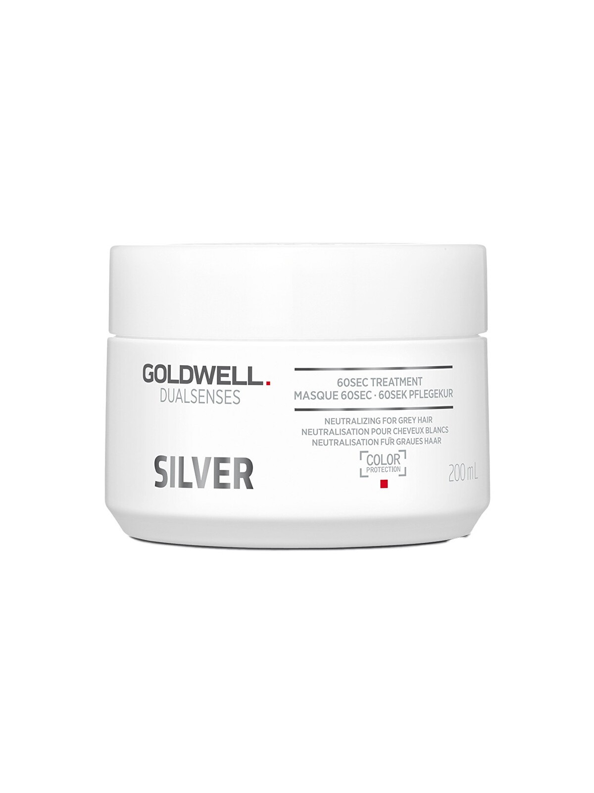 Trattamento Maschera Capelli Biondi e Grigi Goldwell Silver 60sec 200ml