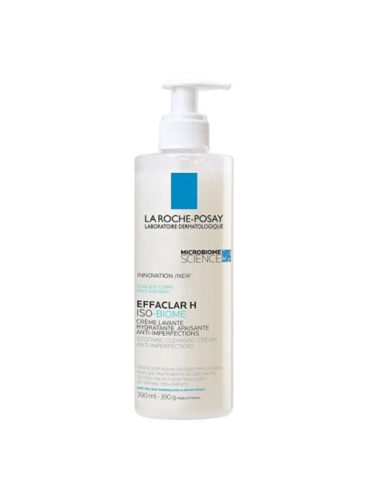 La RochePosay Effaclar H IsoBiome Soothing Cleansing Cream 390ml