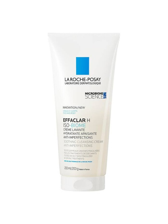 La RochePosay Effaclar H IsoBiome Soothing Cleansing Cream 390ml