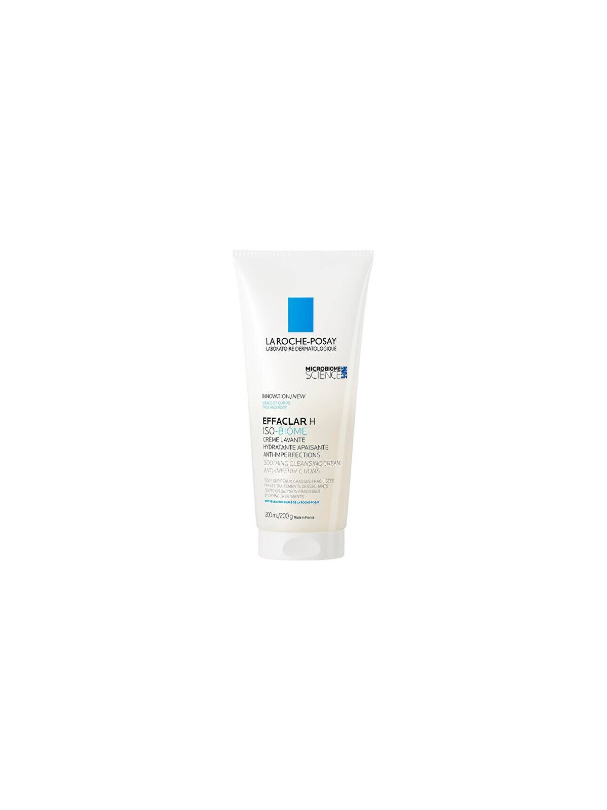 La RochePosay Effaclar H IsoBiome Soothing Cleansing Cream 390ml