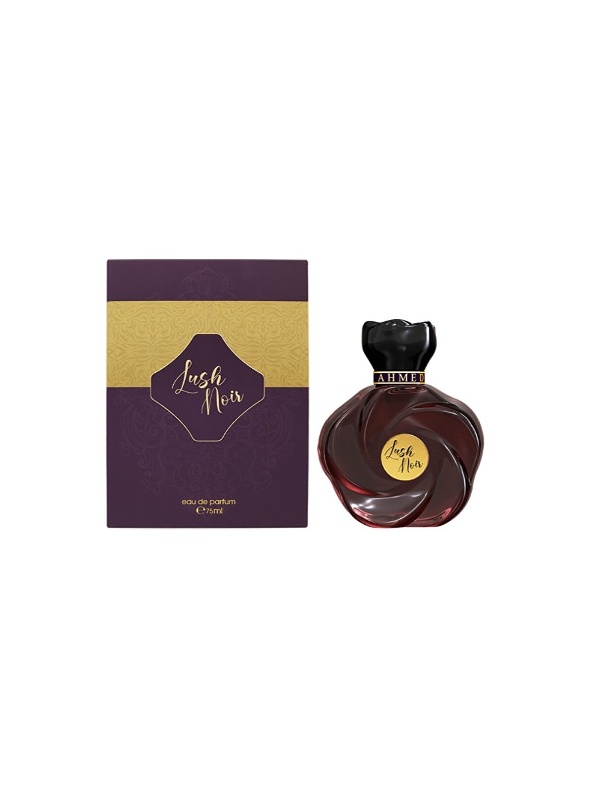 Ahmed Al Maghribi Lush Noir eau de parfum 75ml donna