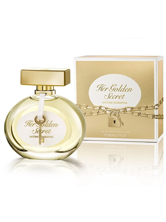 Antonio Banderas Her Golden Secret eau de toilette donna 80ml