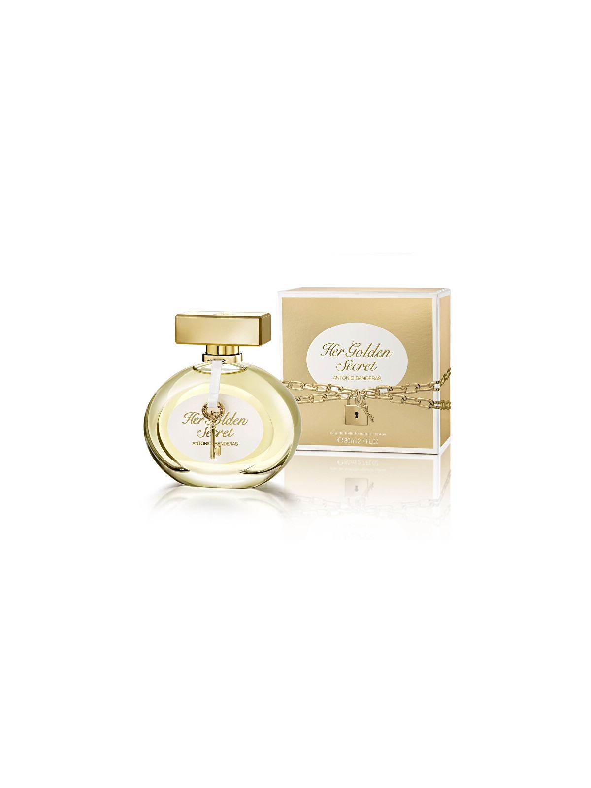 Antonio Banderas Her Golden Secret eau de toilette donna 80ml