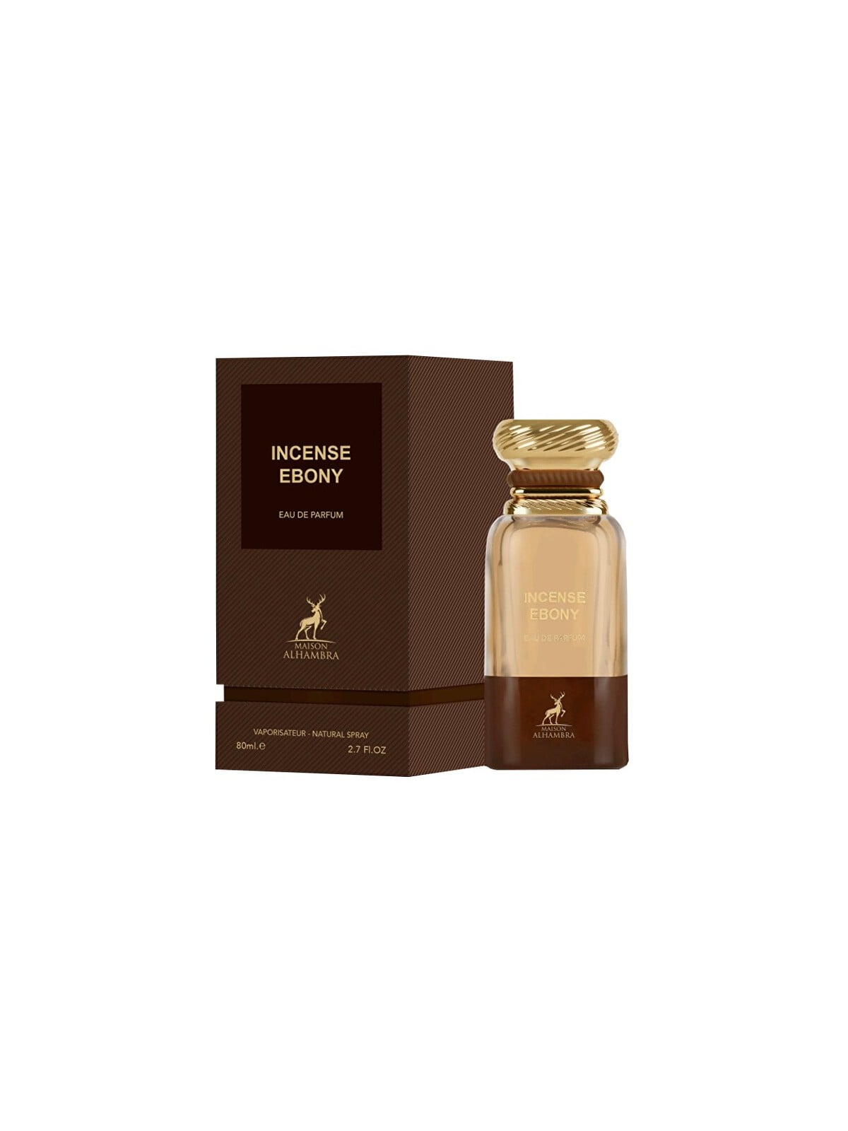 Incense Ebony Eau de Parfum Unisex 80ml
