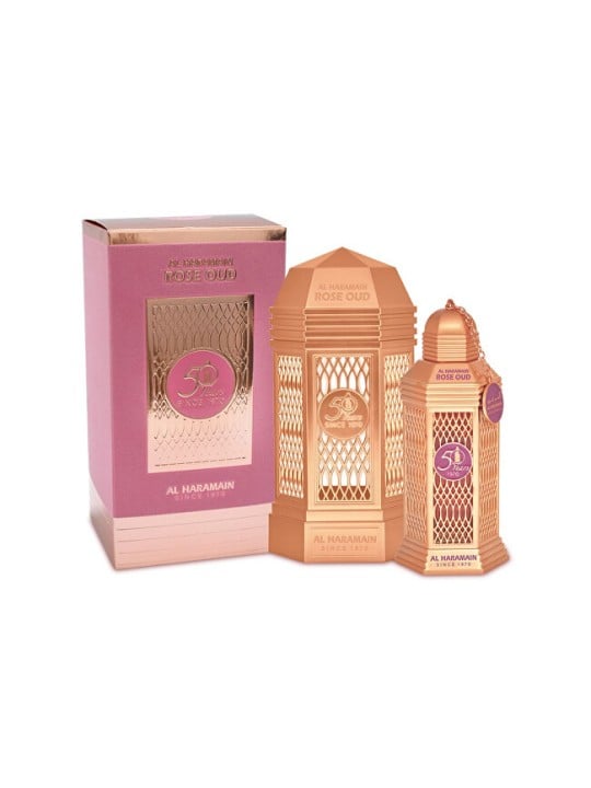 Al Haramain 50 Anni Rose Oud EDP Spray 100ml
