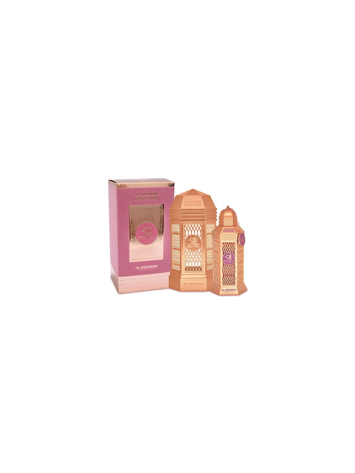 Al Haramain 50 Anni Rose Oud EDP Spray 100ml