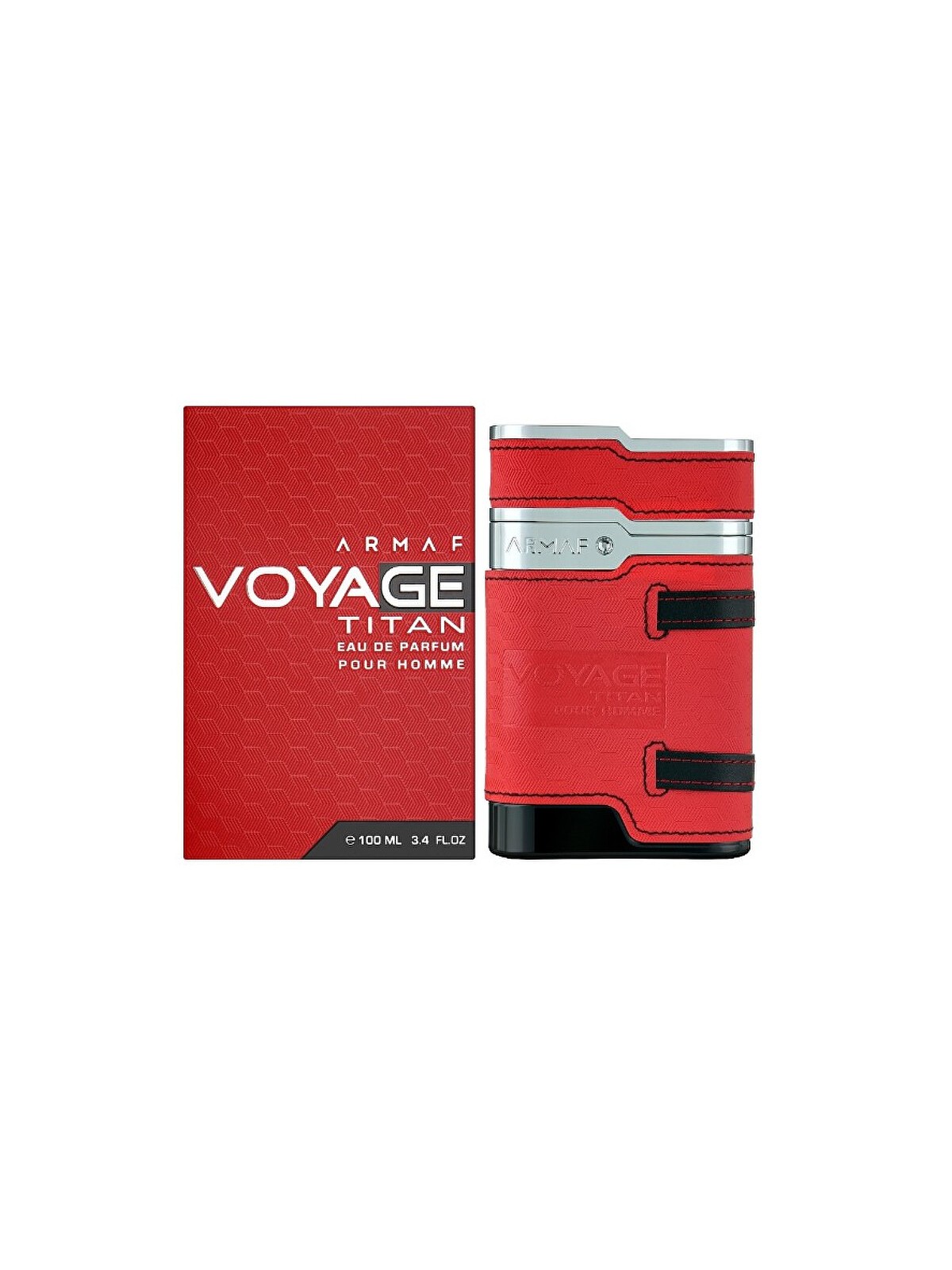 Armaf Voyage Titan Pour Homme Rosso Eau de Parfum Uomo 100ml
