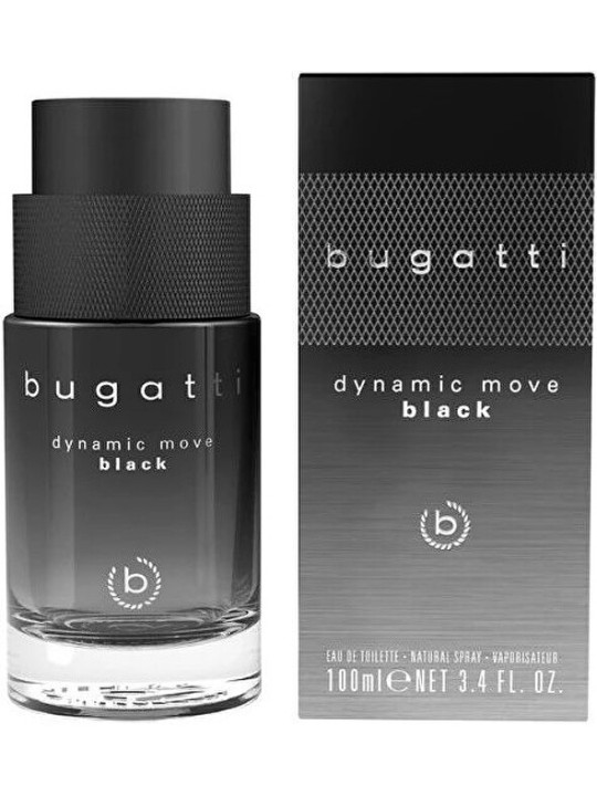 Bugatti Dynamic Move Black eau de toilette spray 100ml