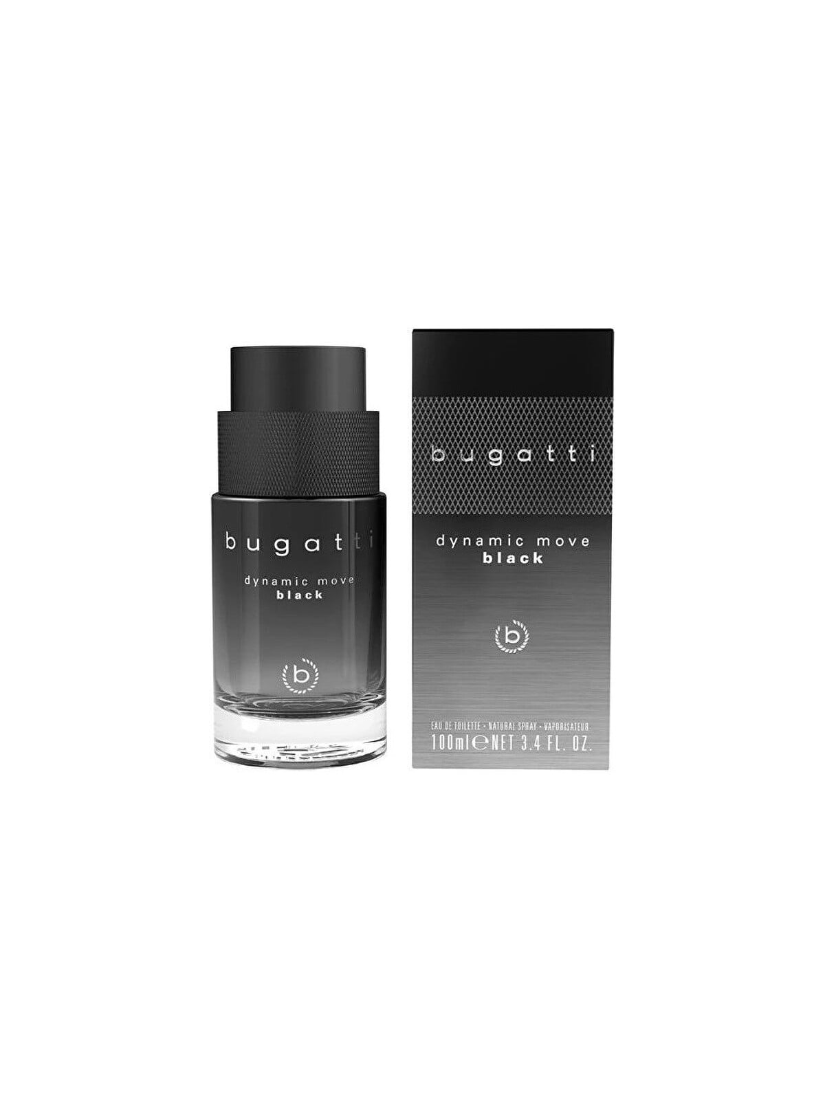 Bugatti Dynamic Move Black eau de toilette spray 100ml