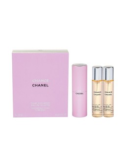 Chanel Chance Twist And Spray donna 60ml eau de toilette spray20  2x eau de toilette spray refill20