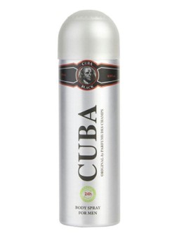 Cuba Deospray Cuba Nero uomo 200ml